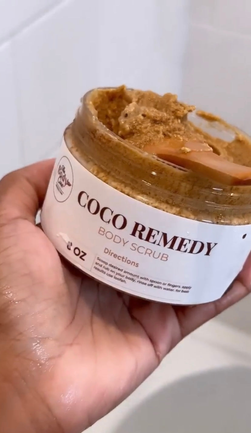 The CoCo Remedy Foaming Sugar Scrub